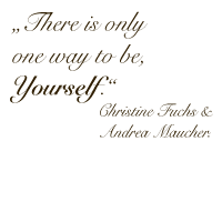 There is only one way to be, Yourself.